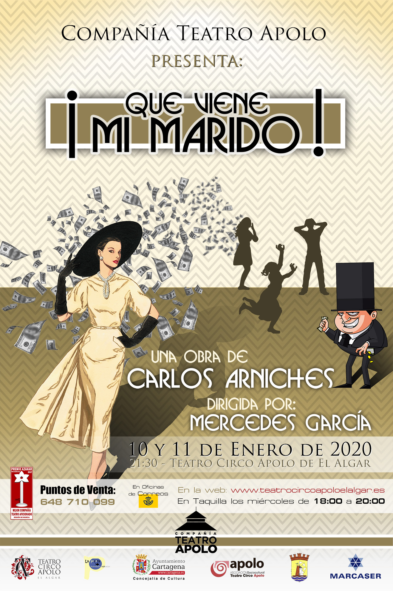 ¡Que viene mi marido!